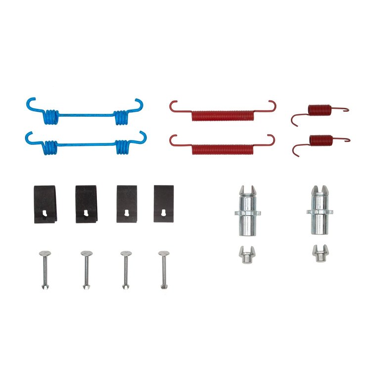 Drum Brake Hardware Kit, 2011-2020 Kia/Hyundai/Genesis, Position: Rear