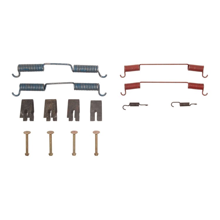 Drum Brake Hardware Kit, 1985-1994 Subaru, Position: Rear