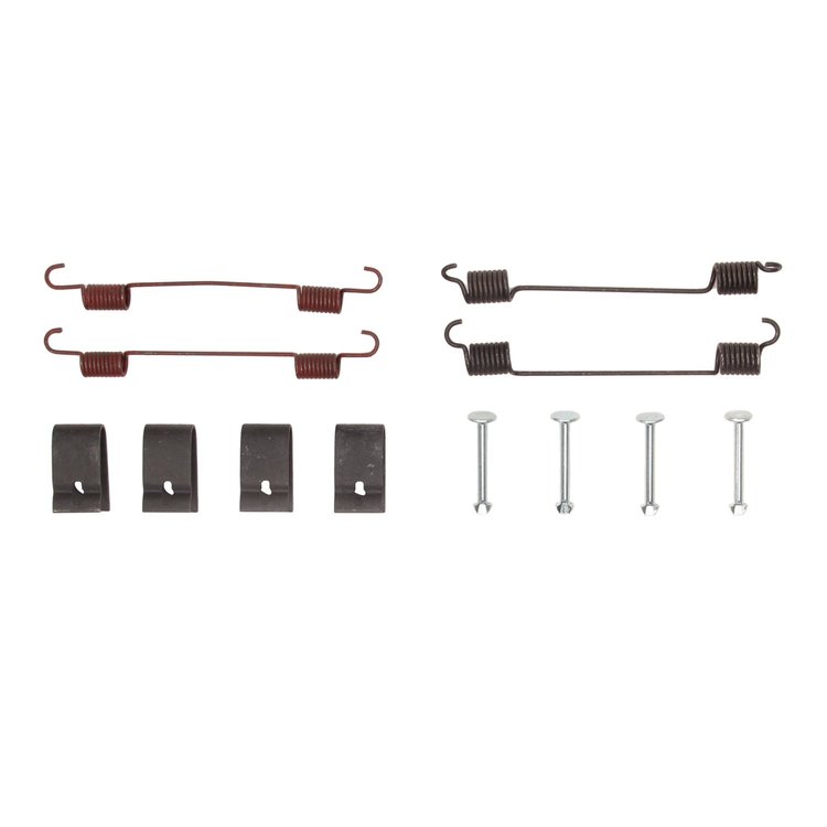 Drum Brake Hardware Kit, 1987-1994 Subaru, Position: Parking