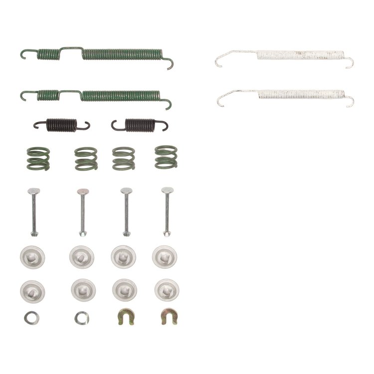 Drum Brake Hardware Kit, 1993-2008 Subaru, Position: Parking