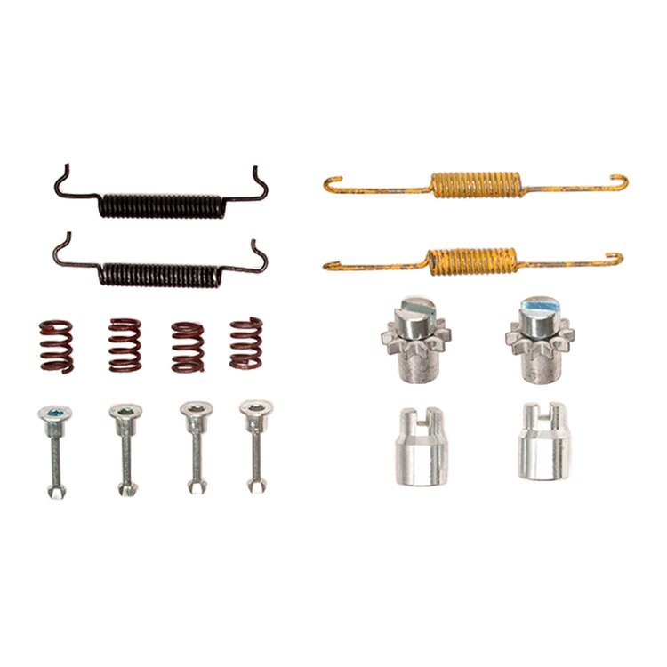 Drum Brake Hardware Kit, 1990-2006 Jaguar, Position: Rear