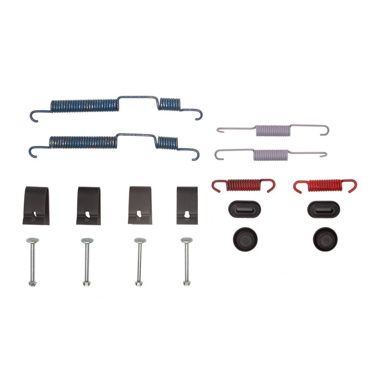 Drum Brake Hardware Kit, 2006-2012 Fits Multiple Makes/Models, Position: Rear