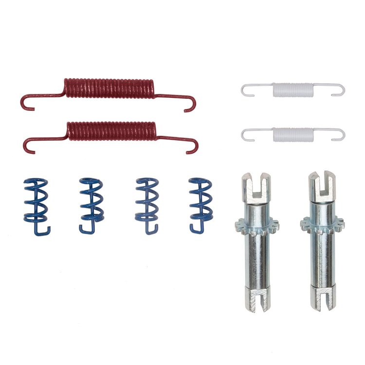 Drum Brake Hardware Kit, 1999-2010 Volvo, Position: Rear