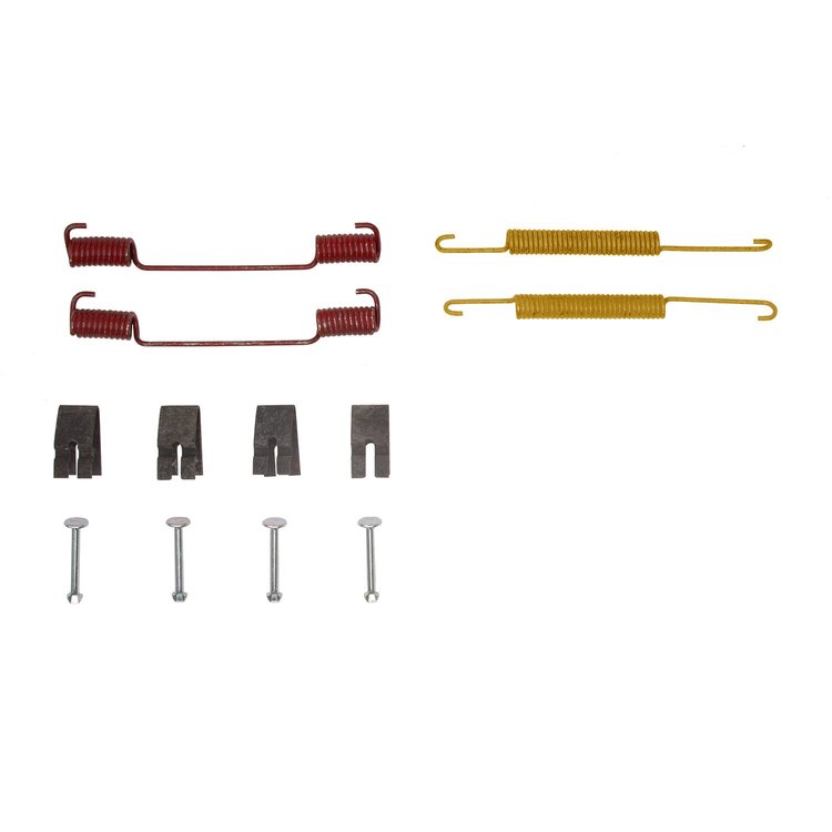 Drum Brake Hardware Kit, 1976-1983 BMW, Position: Rear