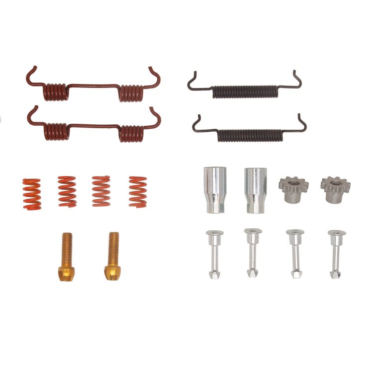 Drum Brake Hardware Kit, 1999-2021 BMW, Position: Rear