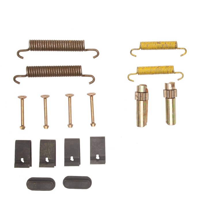 Drum Brake Hardware Kit, 1995-2010 Mopar, Position: Rear