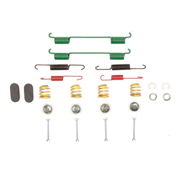 Drum Brake Hardware Kit, 1983-2005 Mopar, Position: Parking