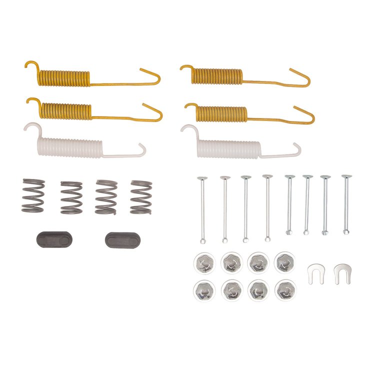 Drum Brake Hardware Kit, 1960-1989 Mopar, Position: Rear