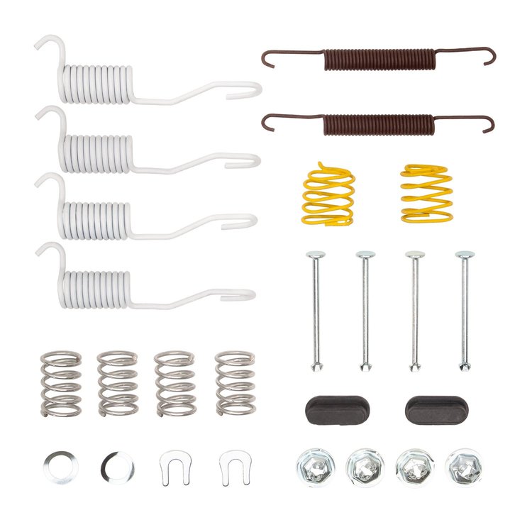 Drum Brake Hardware Kit, 1984-2006 Mopar, Position: Parking