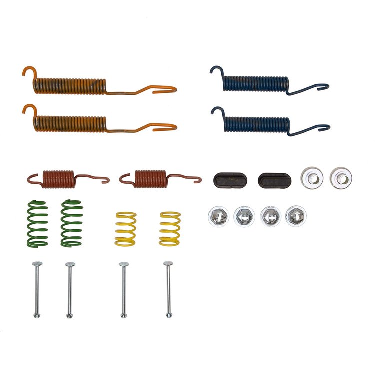 Drum Brake Hardware Kit, 1963-1970 GM, Position: Rear