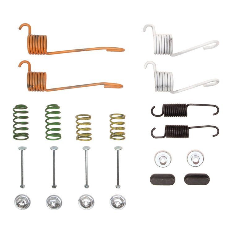 Drum Brake Hardware Kit, 1971-1999 Fits Multiple Makes/Models, Position: Parking