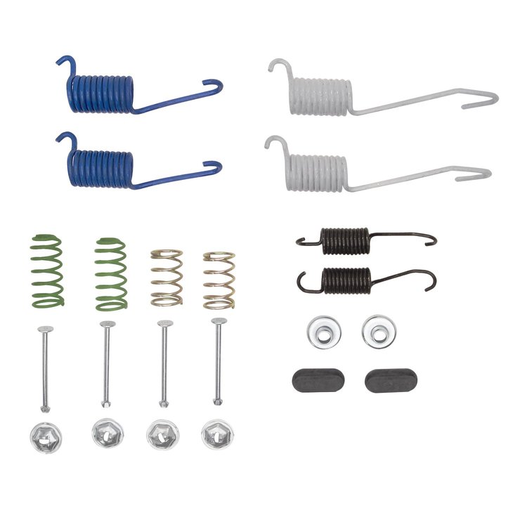 Drum Brake Hardware Kit, 1965-1969 GM, Position: Front