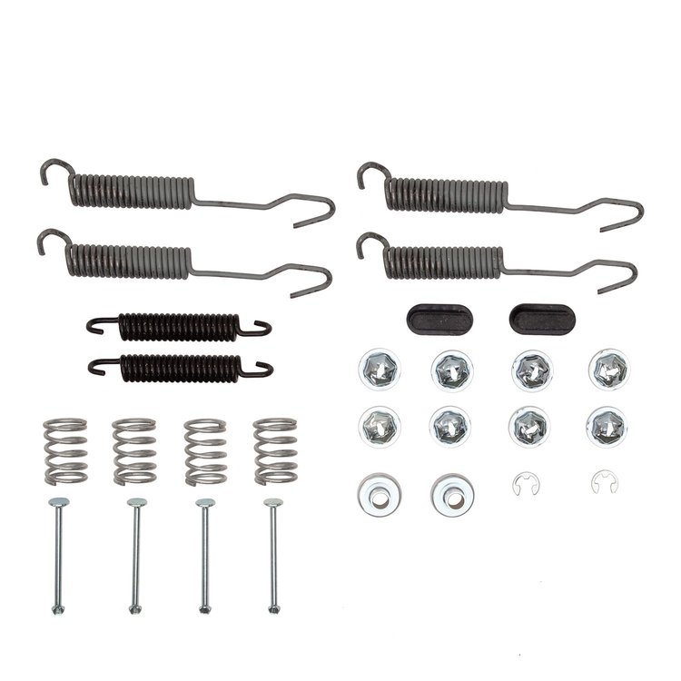 Drum Brake Hardware Kit, 1953-1964 GM, Position: Rear