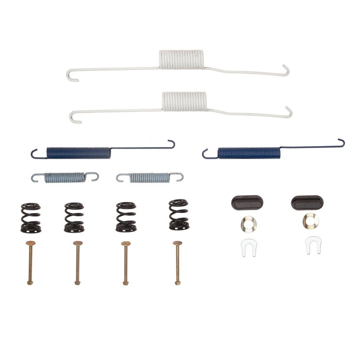 Drum Brake Hardware Kit, 2009-2012 GM, Position: Parking