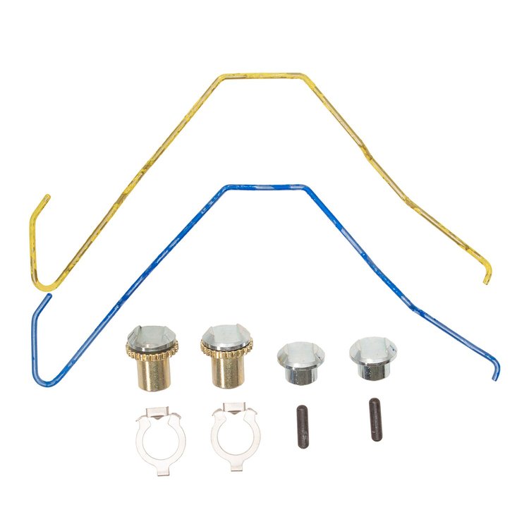 Drum Brake Hardware Kit, 2008-2017 GM, Position: Rear