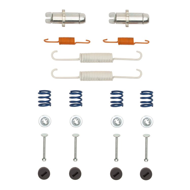 Drum Brake Hardware Kit, 2014-2020 GM, Position: Rear