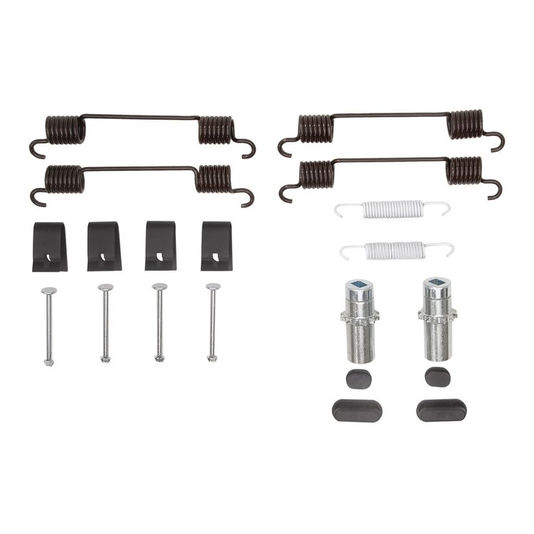 Drum Brake Hardware Kit, 2013-2019 GM, Position: Rear