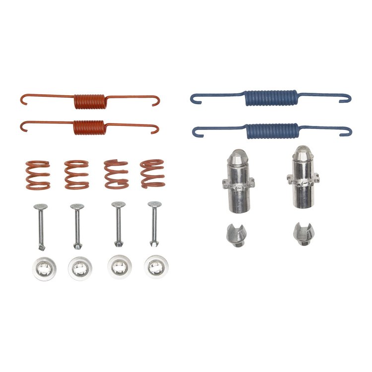 Drum Brake Hardware Kit, 2007-2017 GM, Position: Rear
