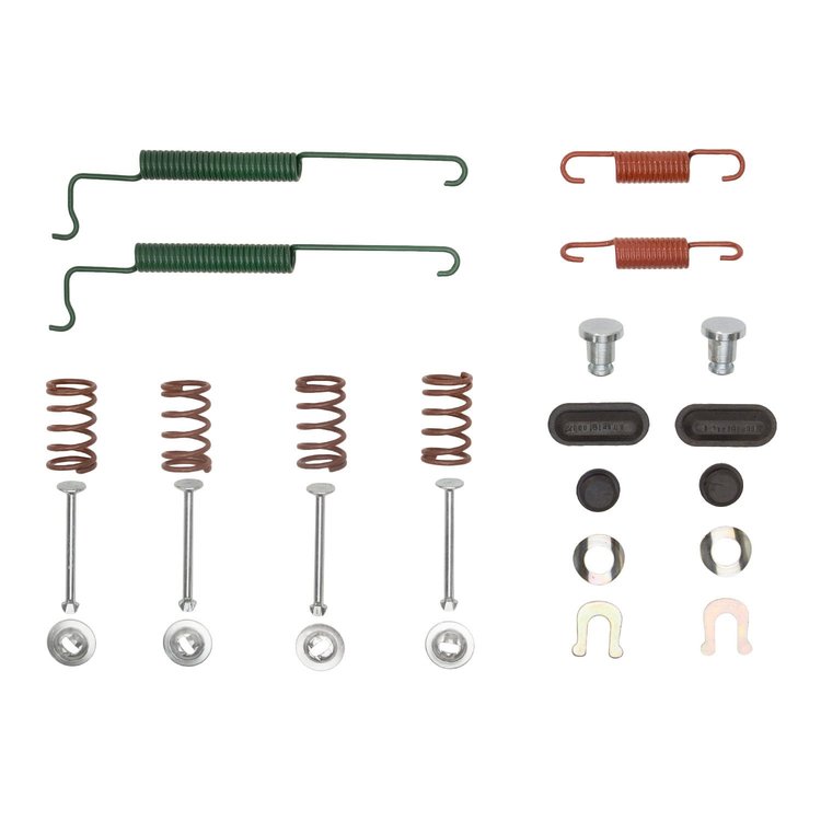 Drum Brake Hardware Kit, Fits Select GM, Position: Rear