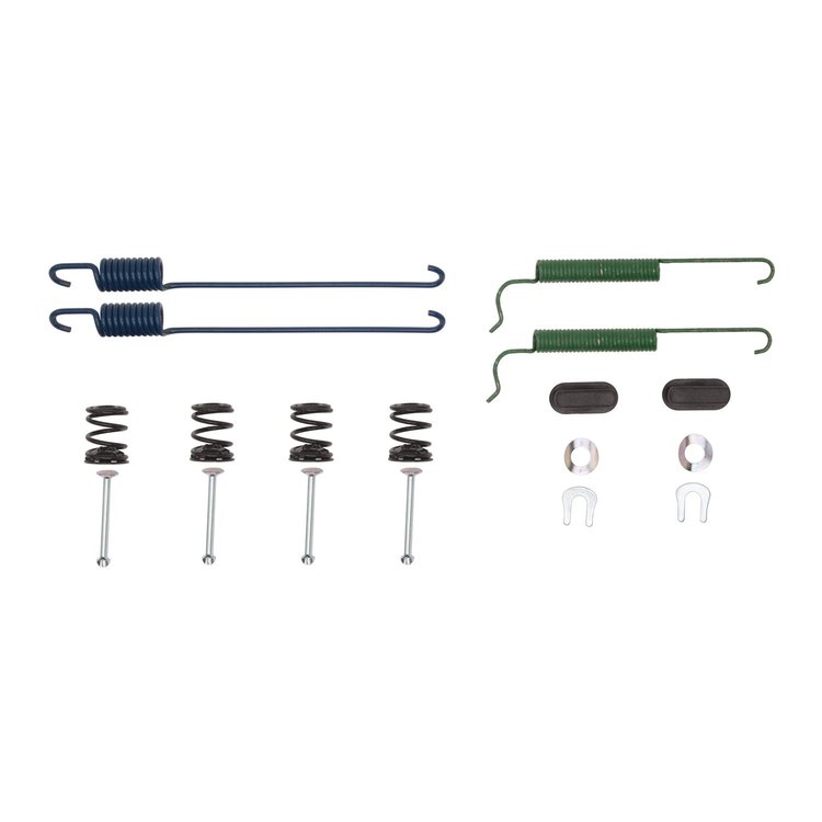 Drum Brake Hardware Kit, 2001-2007 GM, Position: Rear