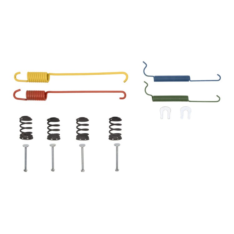 Drum Brake Hardware Kit, 1991-2007 Fits Multiple Makes/Models, Position: Rear