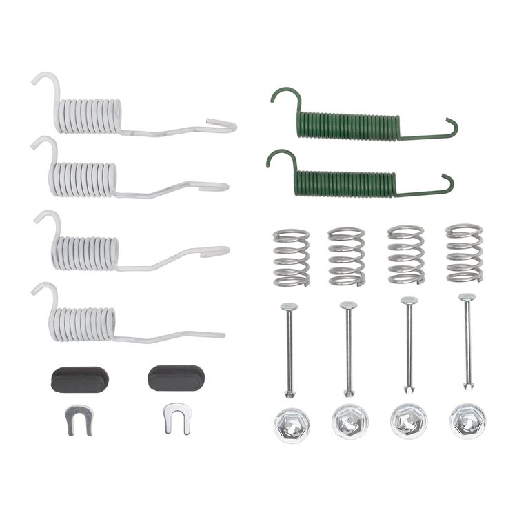 Drum Brake Hardware Kit, 1963-1970 Ford/Lincoln/Mercury/Mazda, Position: Front & Rear