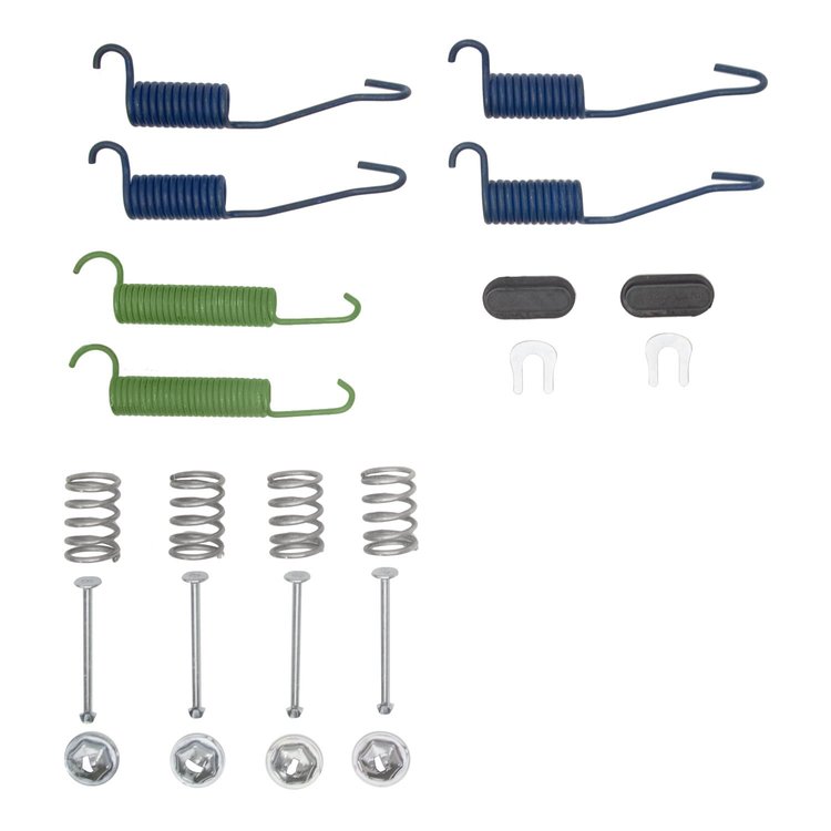 Drum Brake Hardware Kit, 1963-1970 Ford/Lincoln/Mercury/Mazda, Position: Rear