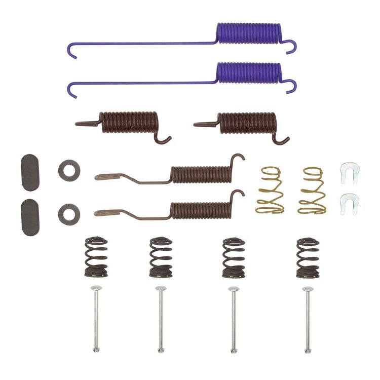 Drum Brake Hardware Kit, 1997-2004 Fits Multiple Makes/Models, Position: Parking