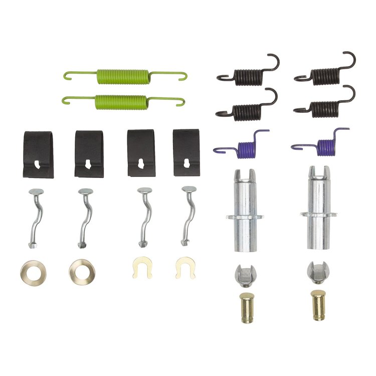 Drum Brake Hardware Kit, 1995-2011 Fits Multiple Makes/Models, Position: Rear