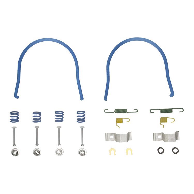 Drum Brake Hardware Kit, 1982-1994 Infiniti/Nissan, Position: Parking