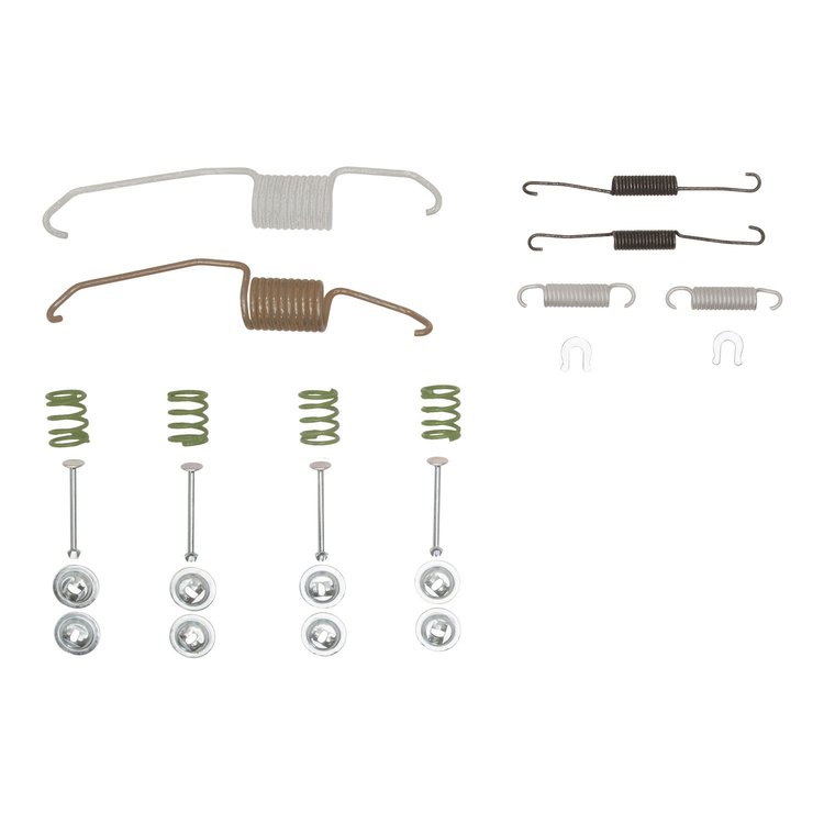 Drum Brake Hardware Kit, 2003-2008 Fits Multiple Makes/Models, Position: Rear
