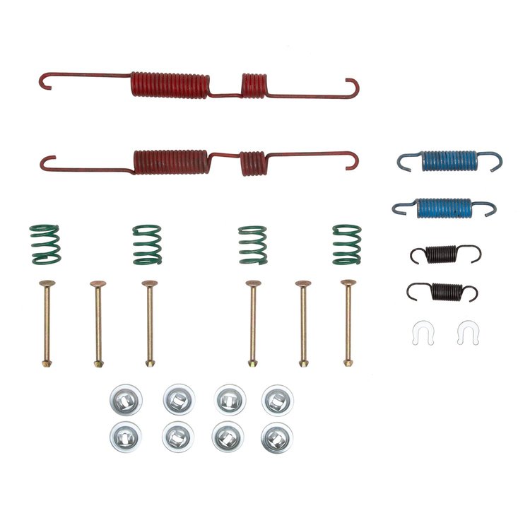 Drum Brake Hardware Kit, 1984-1985 Lexus/Toyota/Scion, Position: Rear