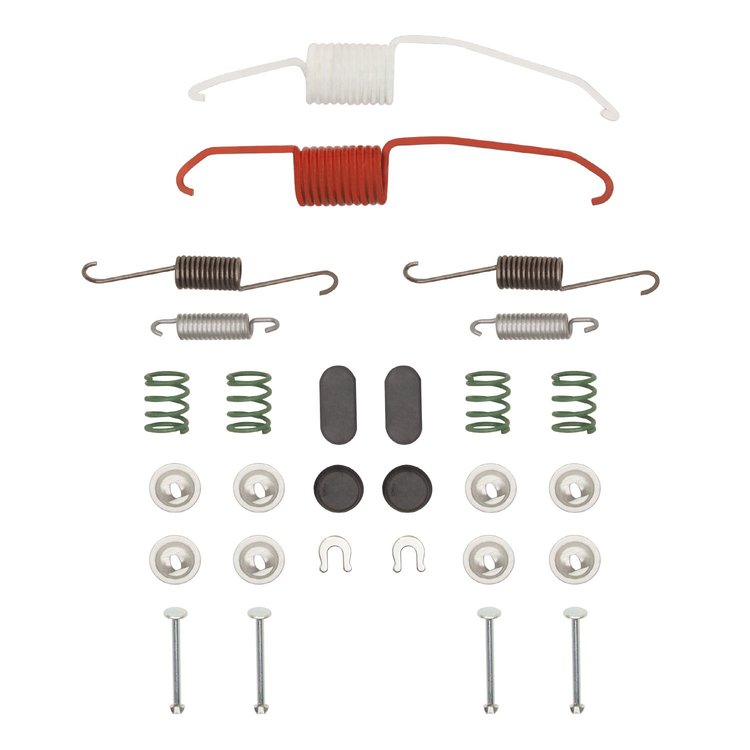 Drum Brake Hardware Kit, 2008-2019 Lexus/Toyota/Scion, Position: Rear