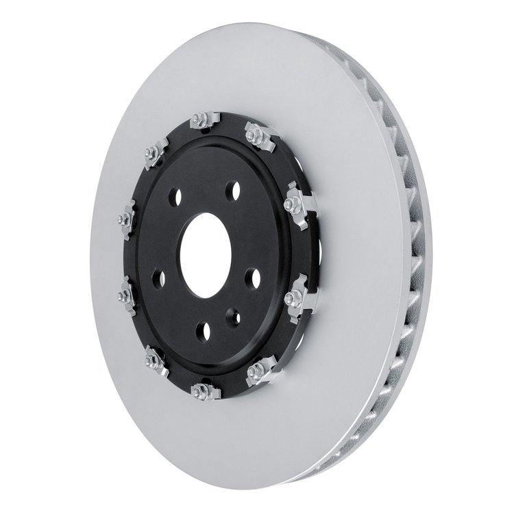 Hi-Carbon Alloy Geomet-Coated Rotor, 2009-2015 GM, Position: Front Right