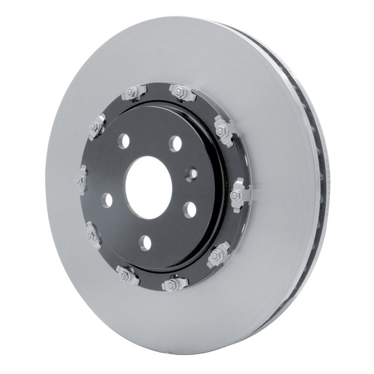 Hi-Carbon Alloy Geomet-Coated Rotor, 2016-2019 GM, Position: Front Left