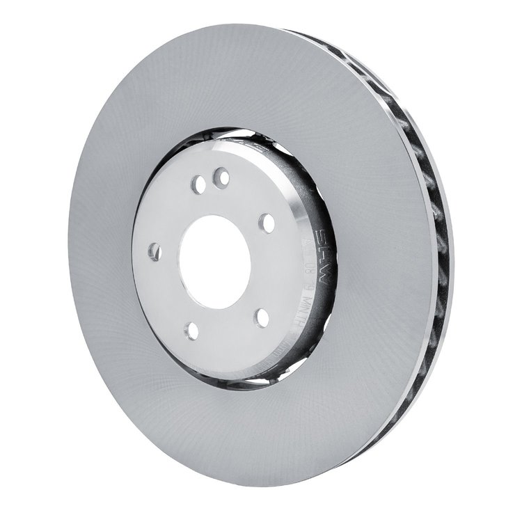 Hi-Carbon Alloy Geomet-Coated Rotor, 1998-2002 Mercedes-Benz, Position: Front Left