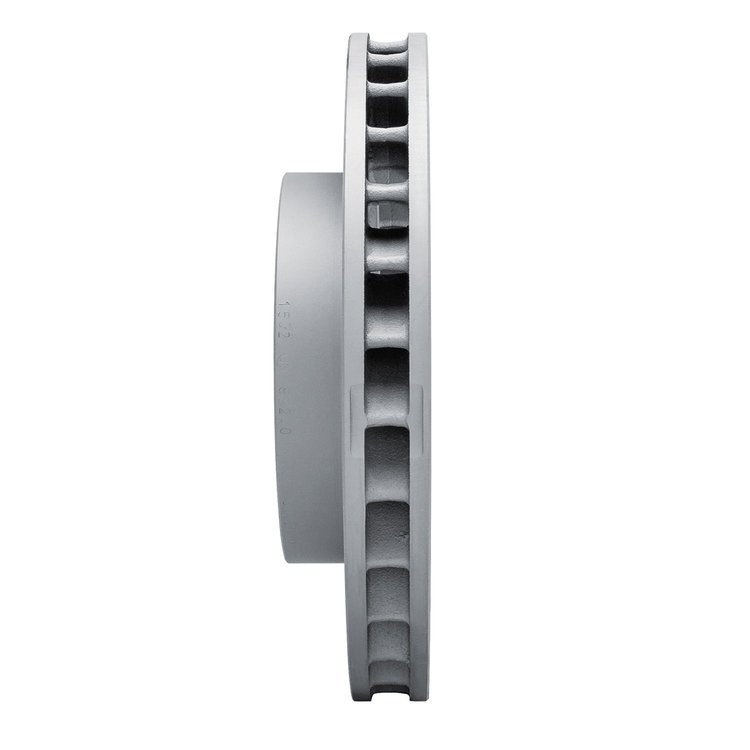 Hi-Carbon Alloy Geomet-Coated Slotted Rotor, 1982-1985 Audi/Porsche/Volkswagen, Position: Front Left