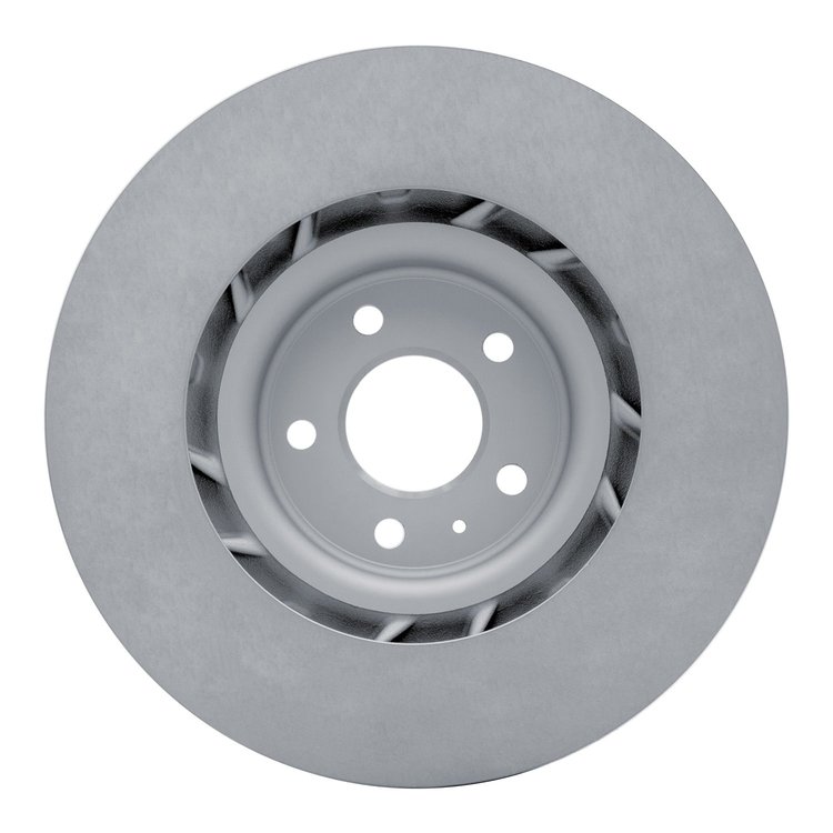 Hi-Carbon Alloy Geomet-Coated Slotted Rotor, 2015-2021 Audi/Porsche/Volkswagen, Position: Front Right