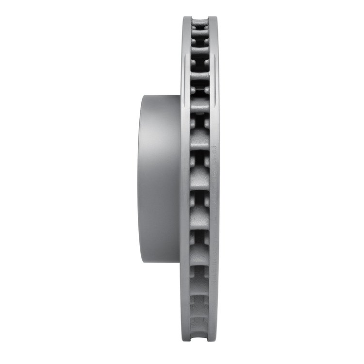 Hi-Carbon Alloy Geomet-Coated Drilled Rotor, 1994-1998 Audi/Porsche/Volkswagen, Position: Front Left
