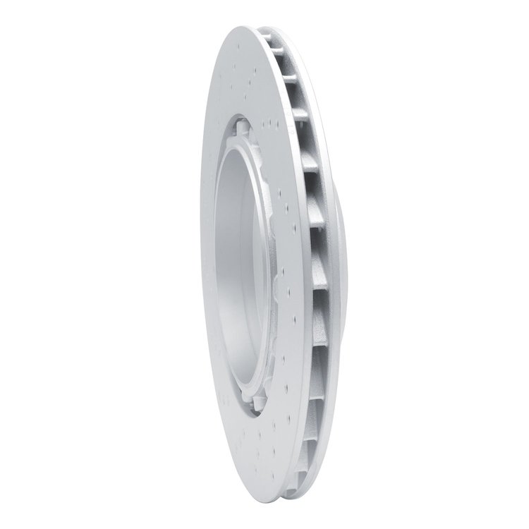Hi-Carbon Alloy Geomet-Coated Drilled Rotor, 2015-2020 BMW, Position: Rear Right