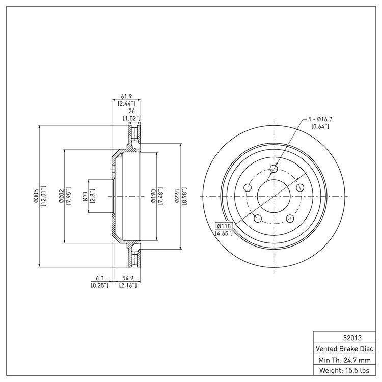 GeoSpec-Coated Rotor, 1998-2002 GM, Position: Rear