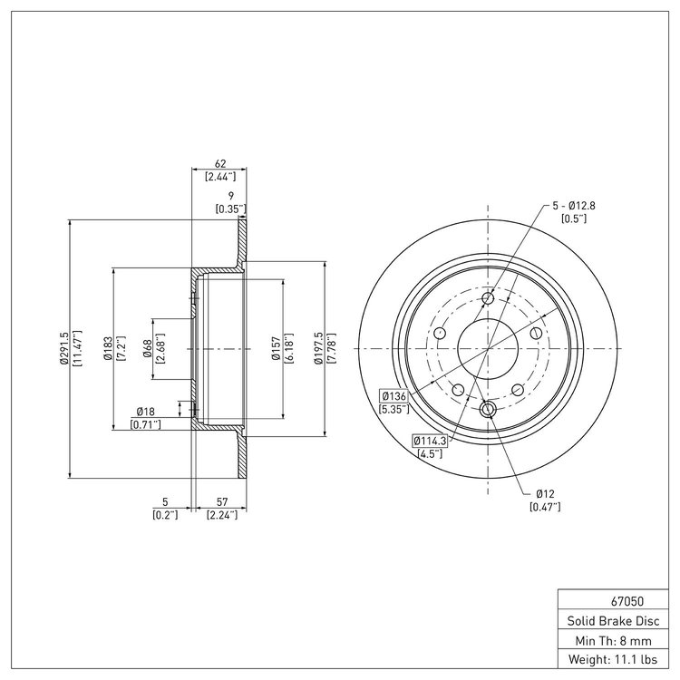 GeoSpec-Coated Rotor, Fits Select Fits Multiple Makes/Models, Position: Rear