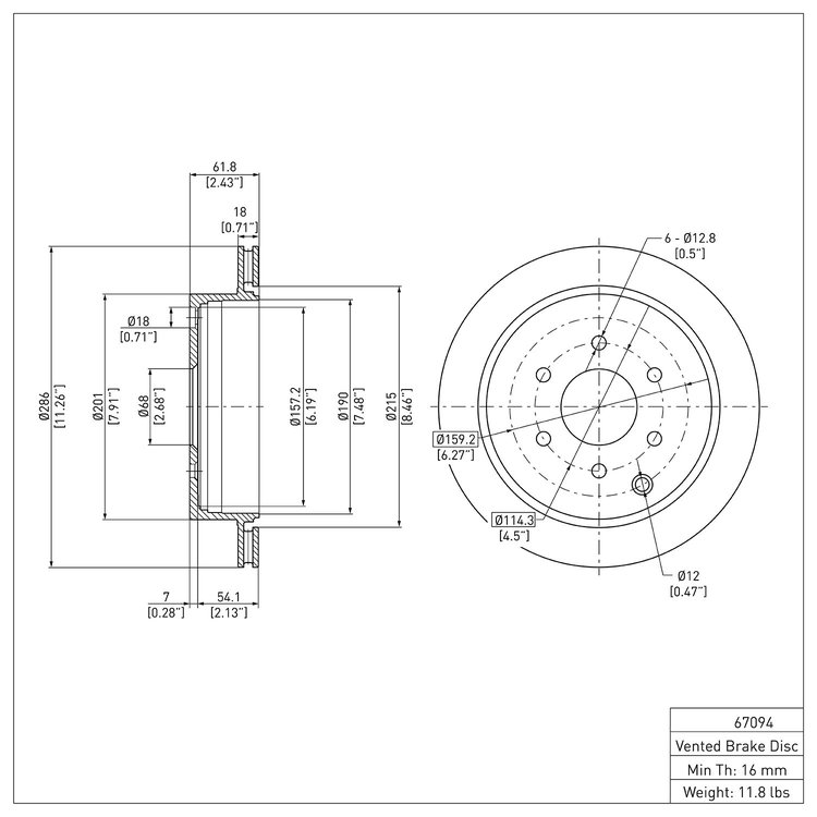 GeoSpec-Coated Rotor, Fits Select Fits Multiple Makes/Models, Position: Rear