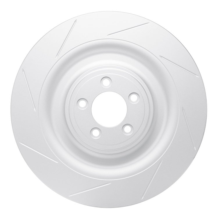 GeoSpec-Coated Slotted Rotor, 2008-2009 Jaguar, Position: Right Front
