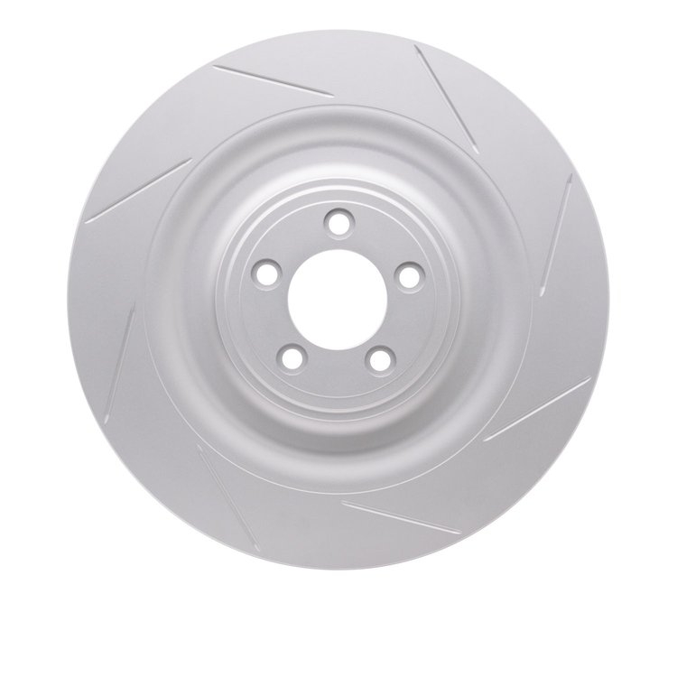 GeoSpec-Coated Slotted Rotor, 2008-2009 Jaguar, Position: Front Left