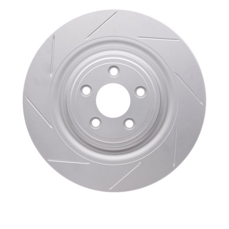 GeoSpec-Coated Slotted Rotor, 2008-2009 Jaguar, Position: Rear Right