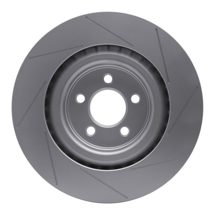 GeoSpec-Coated Slotted Rotor, 2005-2020 Mopar, Position: Front