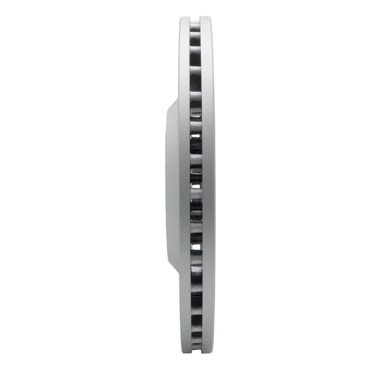 GeoSpec-Coated Slotted Rotor, Fits Select Mopar, Position: Front