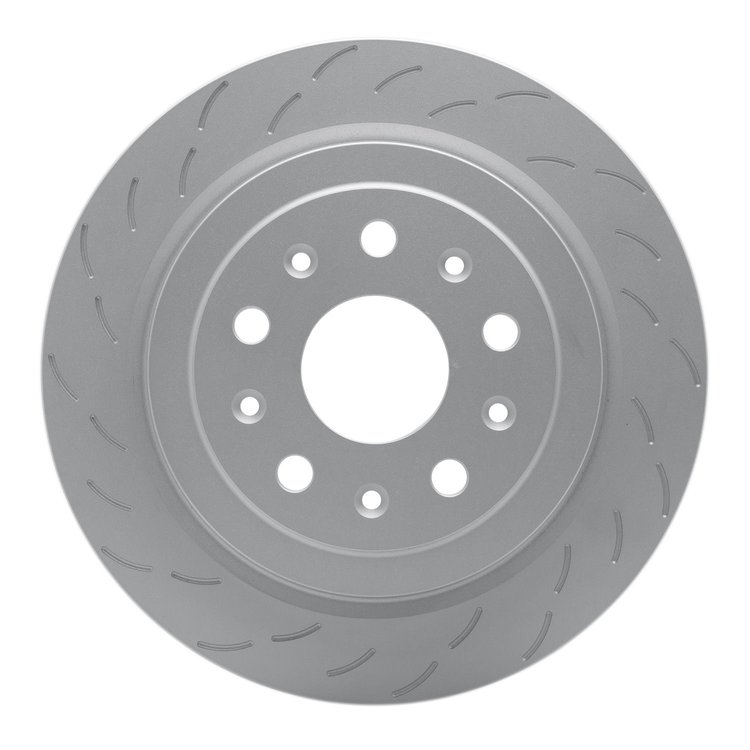 GeoSpec-Coated Slotted Rotor, 2015-2019 GM, Position: Rear Left