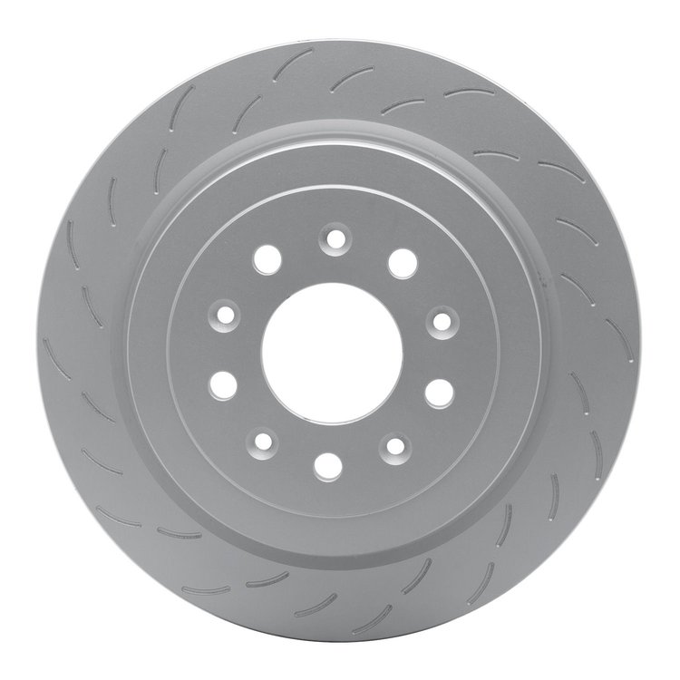 GeoSpec-Coated Slotted Rotor, 2016-2019 GM, Position: Rear Left